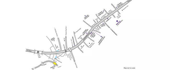 Puraniks City Reserva Ghodbunder Road - Location Map