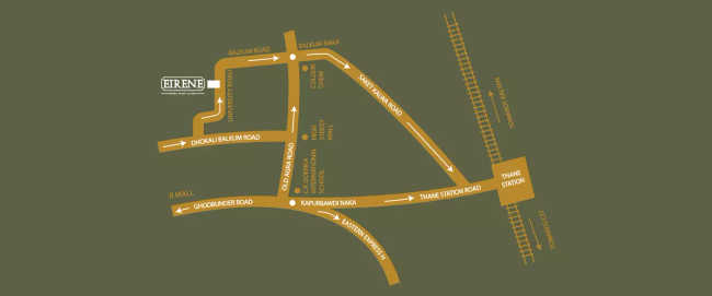 Runwal Eirene Balkum - Location Map