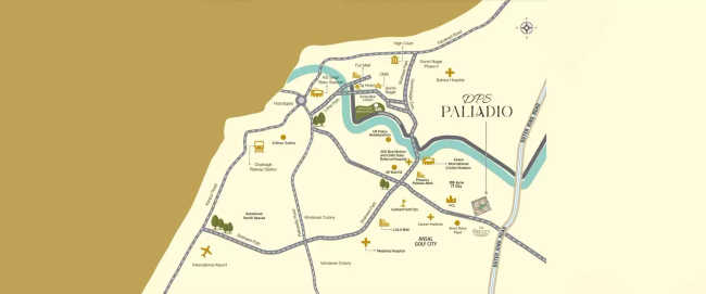BP Dps Palladio Mastemau - Location Map
