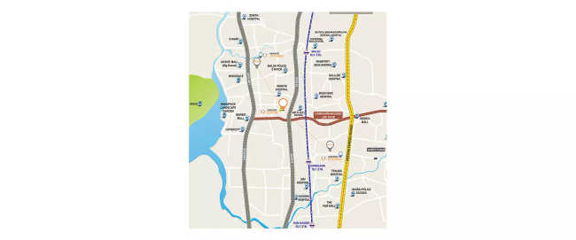 Arkade Serene Malad - Location Map