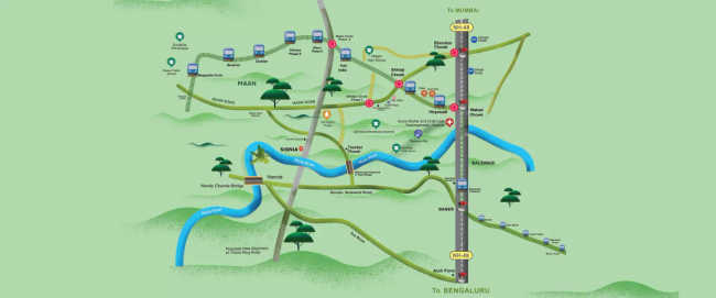 Shapoorji Pallonji Signia Hinjewadi - Location Map
