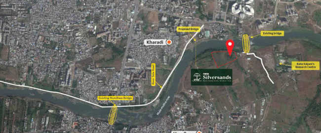 Purva Emerald Bay Mundhwa - Location Map