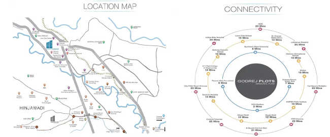 Godrej Wood Park Mamurdi - Location Map