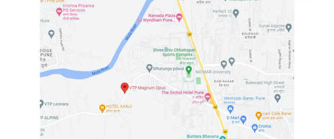 VTP Magnum Opus Mahalunge - Location Map