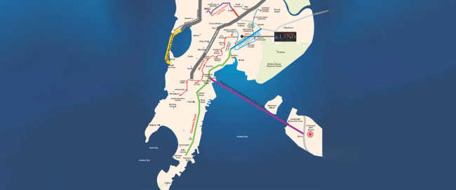 Ajmera Treon Wadala - Location Map