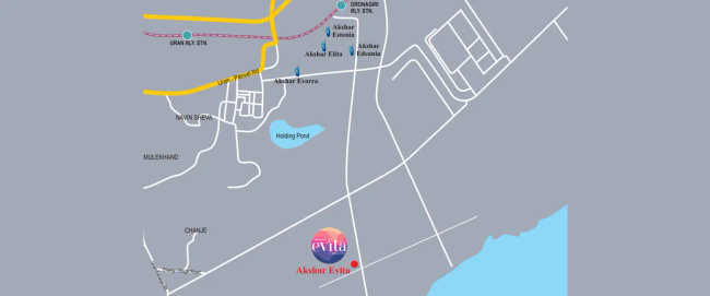 Sunteck Skydeck Collection Goregaon - Location Map