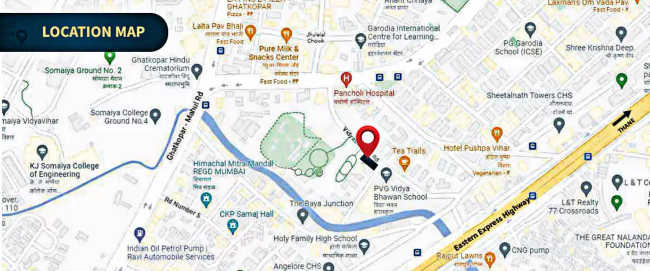 Ruparel Ghatkopar Ghatkopar - Location Map
