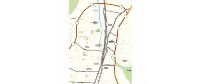 Chandak Next Borivali - Location Map