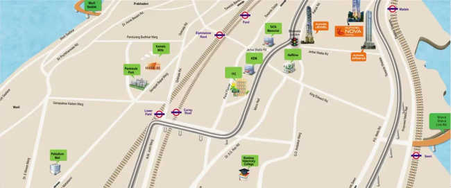 Maximum Mumbai Parel Parel - Location Map