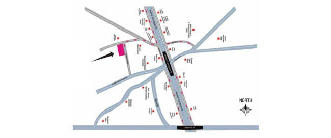 Kumar Piccadilly Wakad - Location Map