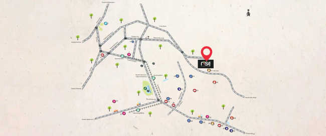 Merlin Rise Rajarhat - Location Map