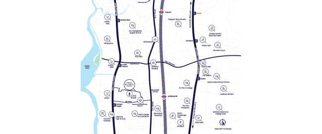 DGS Sheetal Kiara Goregaon - Location Map