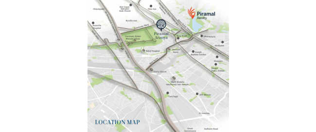 Piramal Avyan Byculla - Location Map