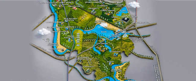 Lodha Palava Casa Aurora Dombivali - Location Map