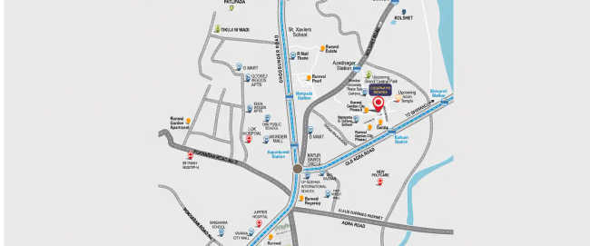 Runwal Codename Bewise Balkum - Location Map