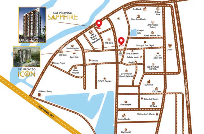 Sai Proviso Icon Kalamboli - Location Map