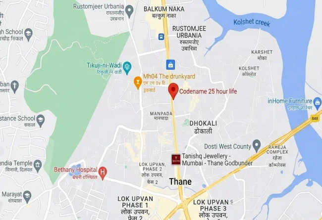 Runwal Manpada Ghodbunder Road - Location Map