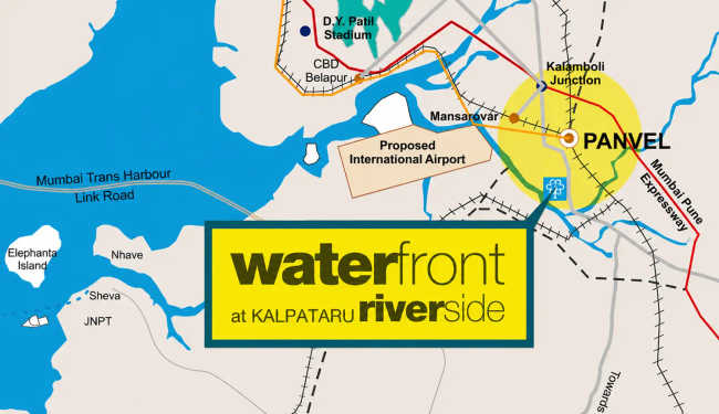 Kalpataru Waterfront Panvel - Location Map