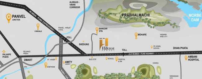 Emperia Hillcrest Panvel - Location Map