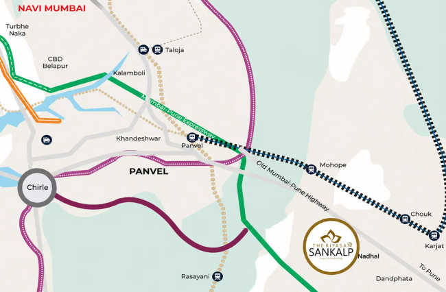 The Riyasat Sankalp Panvel - Location Map