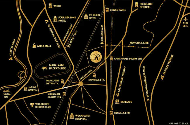 Runwal 7 Mahalaxmi Mahalaxmi - Location Map