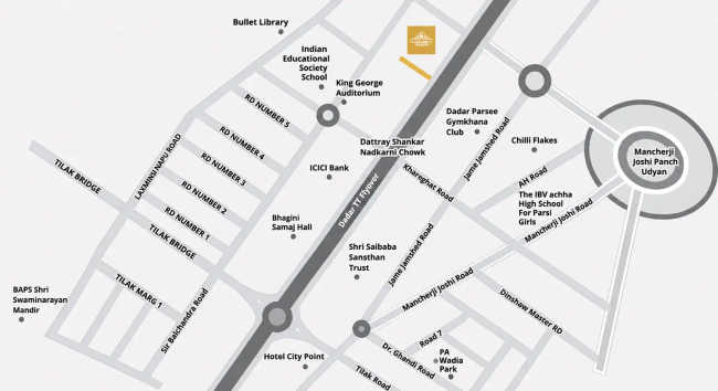 Sugee Om Sat Dadar - Location Map