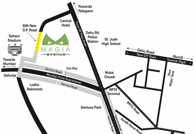 Krisala 41 Magia Avenue Mamurdi - Location Map