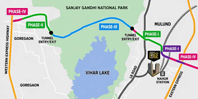 Ashford Edge Nahur - Location Map