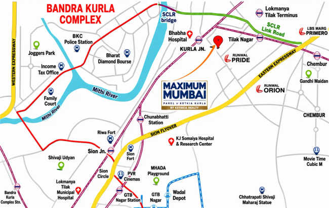 Maximum Mumbai Kurla - Location Map