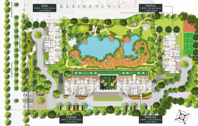 Omaxe The Resort Gomti Nagar - Location Map