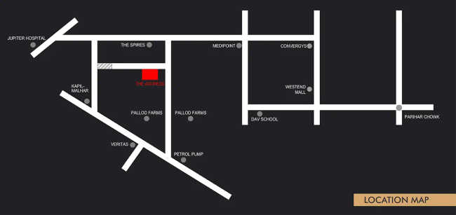 Utsav The Address Baner - Location Map