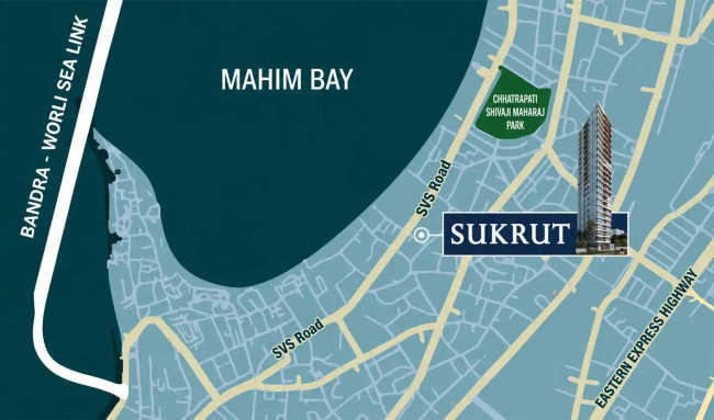 Sugee Sukrut Dadar - Location Map