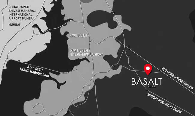 Ascenta Basalt Hills Khalapur - Location Map