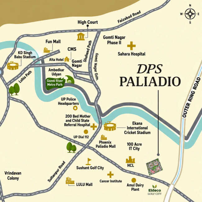 BP Dps Palladio Mastemau - Location Map