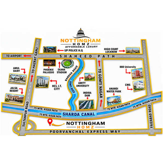 Dragon Age Nottingham Homz Kisan Path - Location Map