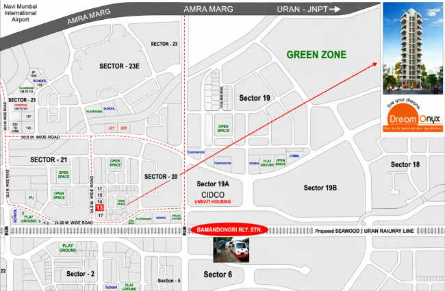 Dream ONYX Ulwe - Location Map