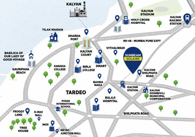 Spenta Stardeous Tardeo - Location Map