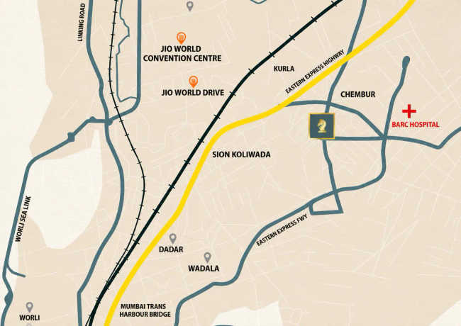 Roswalt Raya Chembur - Location Map
