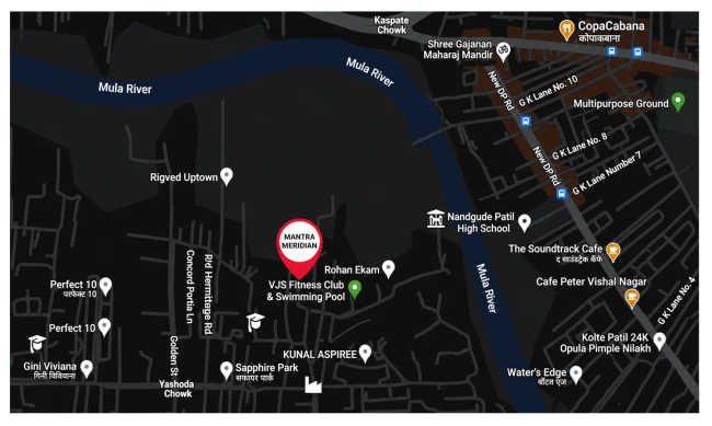 Mantra Meridian Balewadi - Location Map