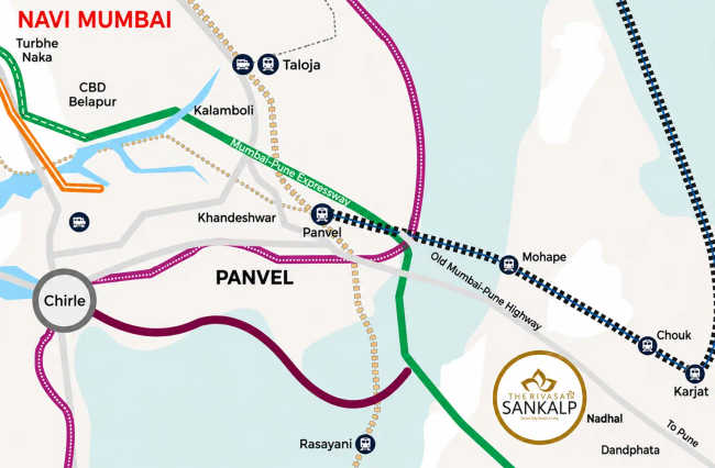 The Riyasat Sankalp Panvel - Location Map