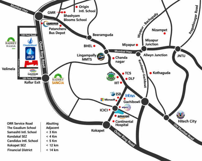 Radhey Skye Pati - Location Map