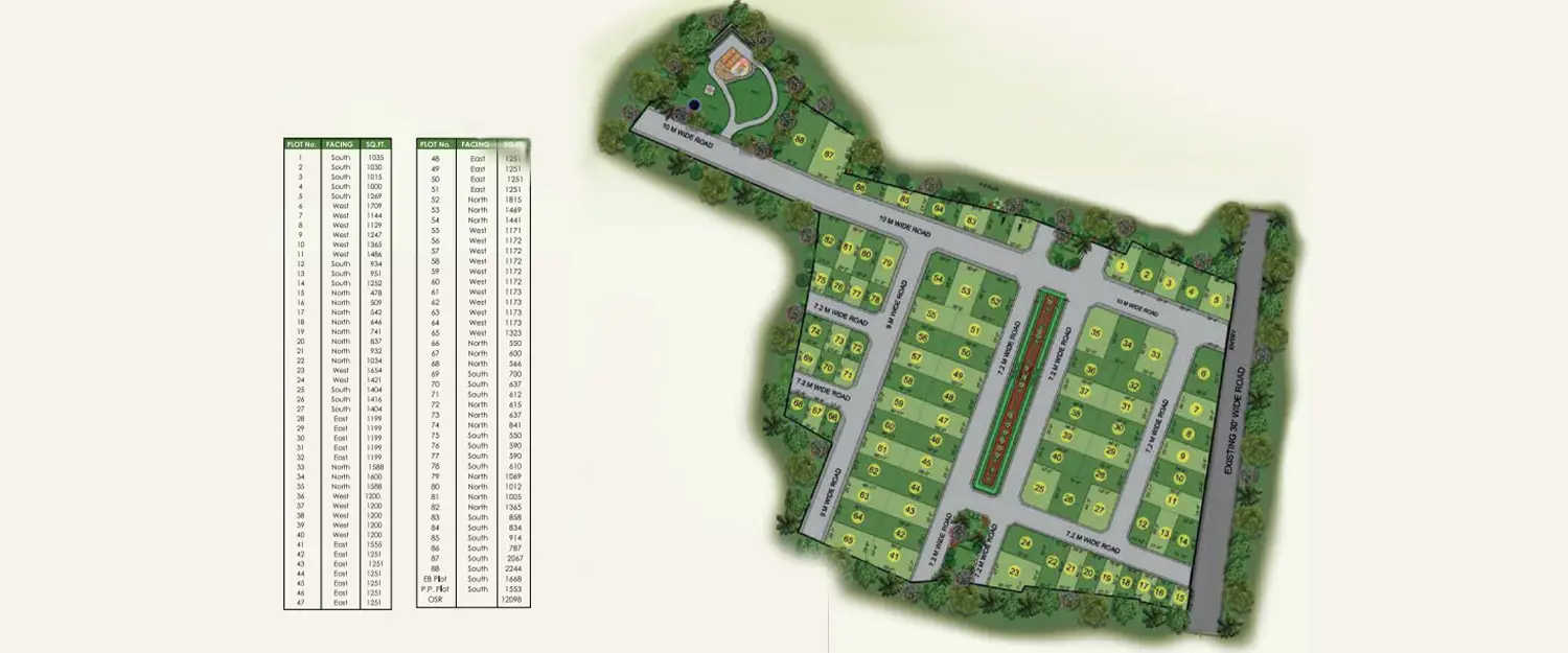 Casagrand Clovis Thaiyur - Master Plan