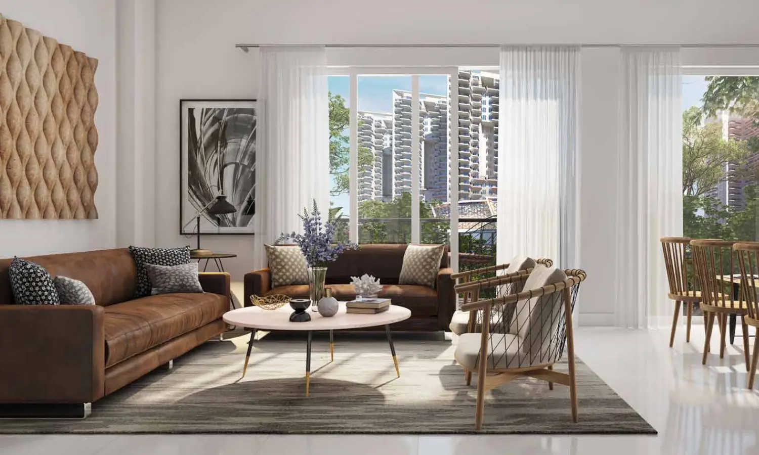Godrej Nature Plus Sector 33 Gurgaon - Living Room