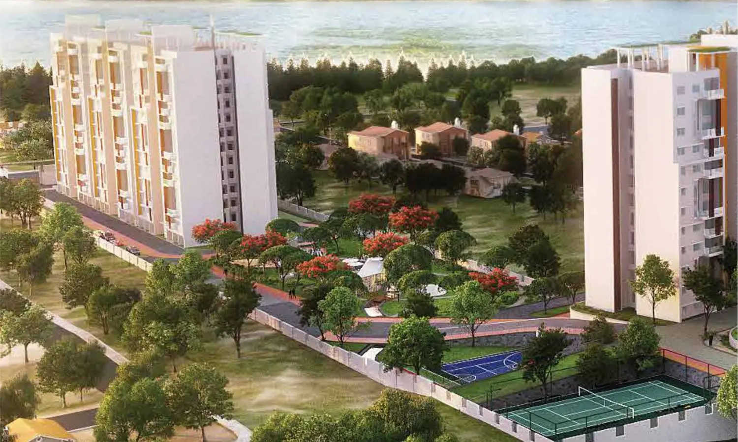 Shriram Blue Krishnarajapura - Project Front View