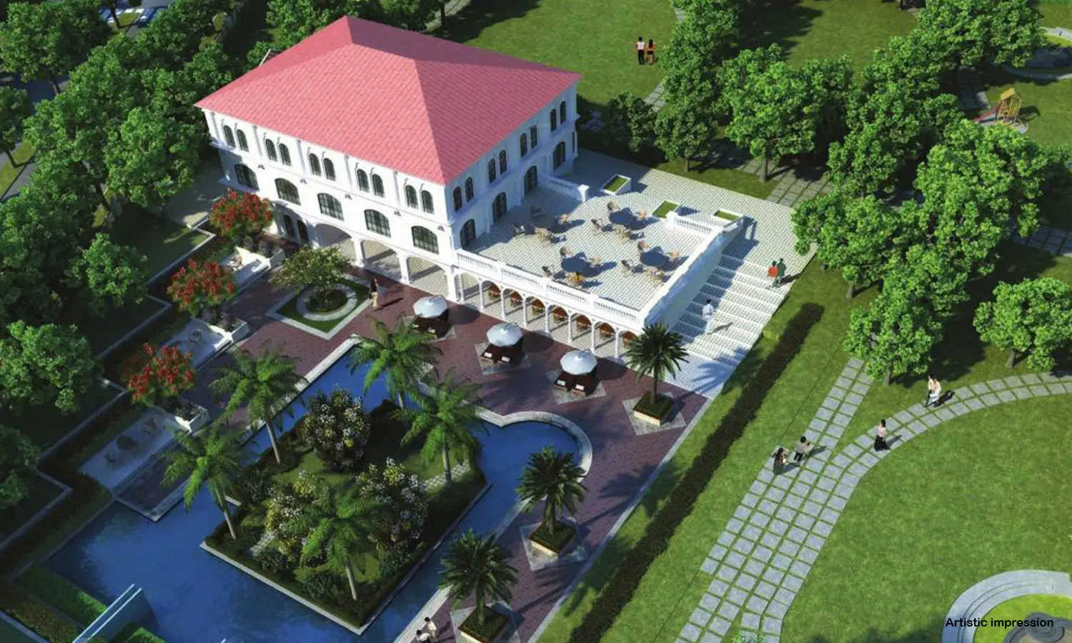 DLF Regal Gardens Sector 90 Gurgaon - Elevation 3