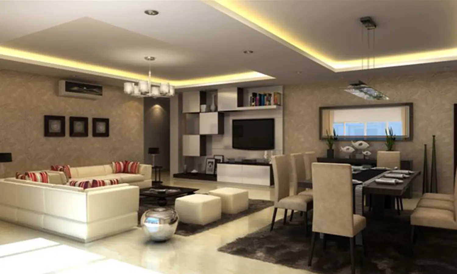 DLF Select Homes Sector 90 Gurgaon - Living Room