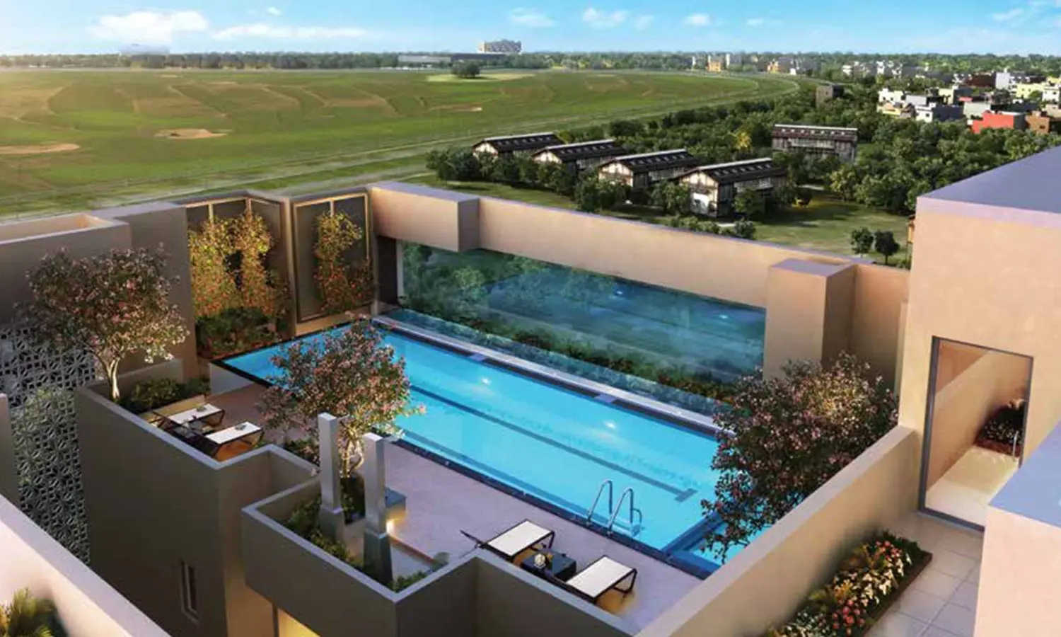 Puravankara Somerset House Guindy - Swimming Pool