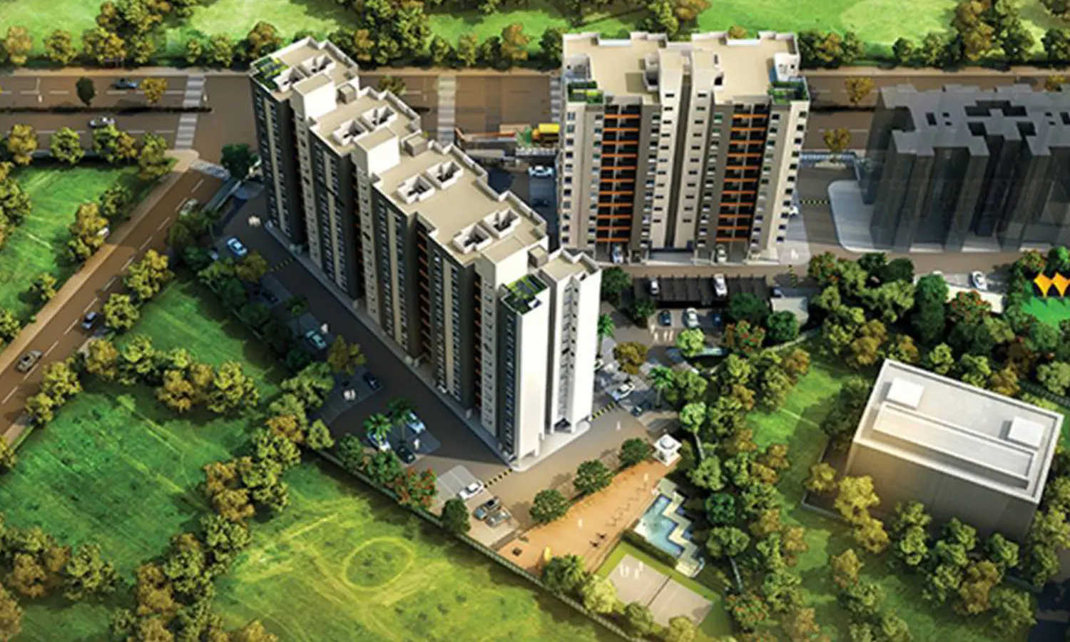 Vilas Javdekar Yashone Wakad - Elevation 2