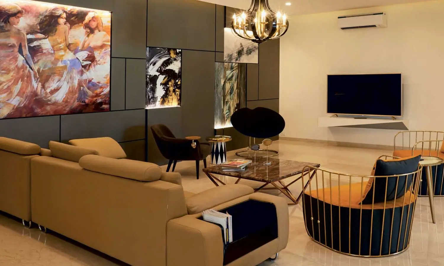 Emaar Emerald Estate Sector 65 Gurgaon - Living Room