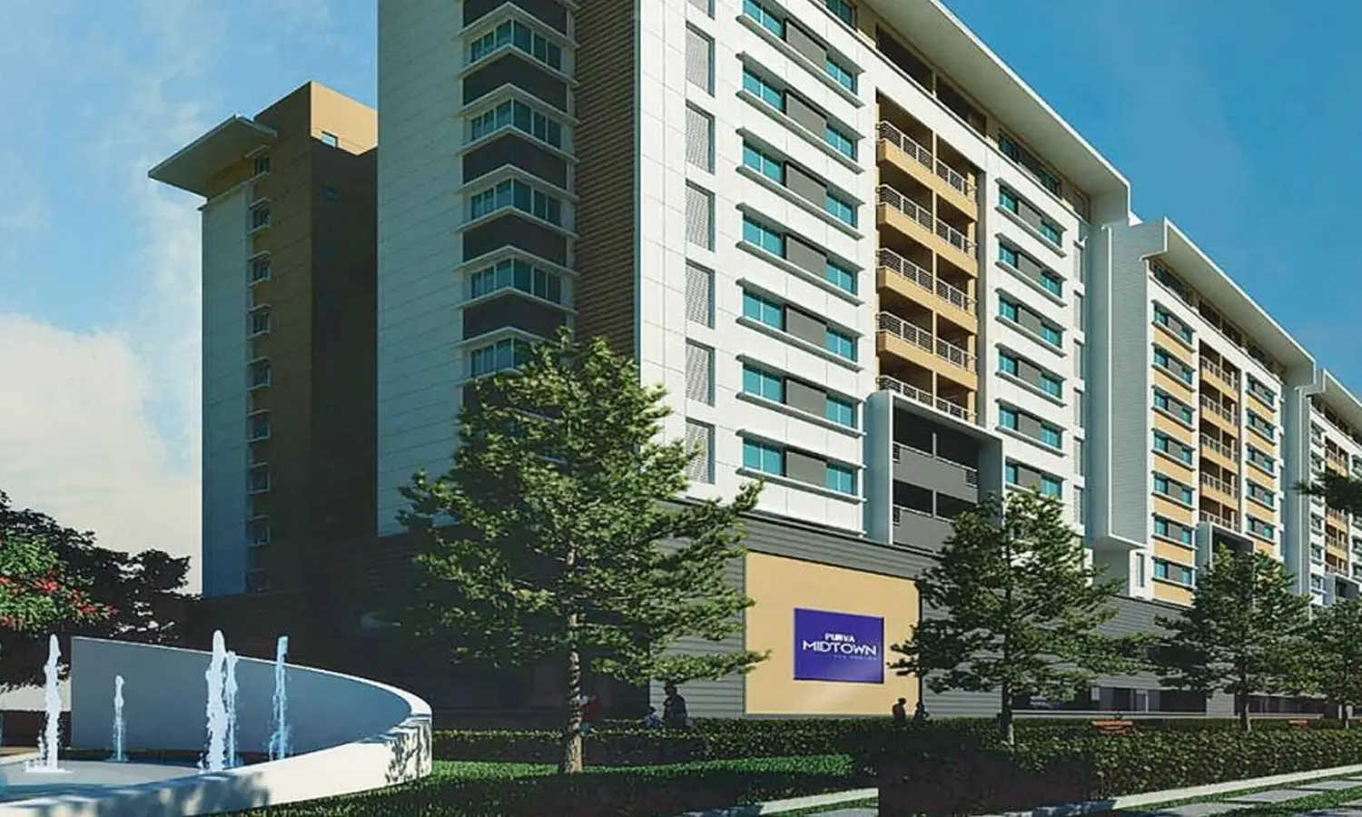 Purva Midtown Dooravani Nagar - Elevation 3